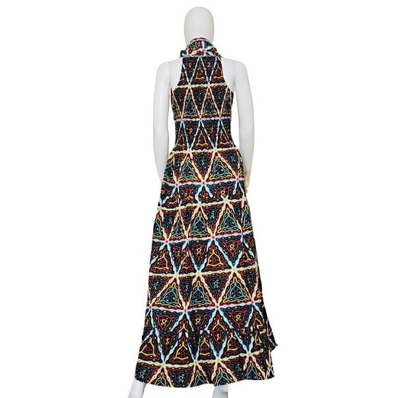 SMOCKED ANKARA MAXI DRESS PATTERN - Picture 3 of 5